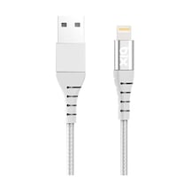 Bix Apple iPhone Uyumlu Için Ultra Güçlendirilmiş Mfı Lightning Şarj Kablosu