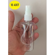 10 Adet 100 Ml Sprey Şişe Kolonya-Dezenfektan-Parfüm Şişesi
