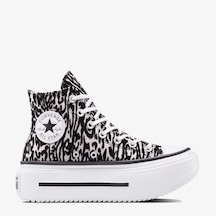 Converse Chuck Taylor All Star Lift Double Stack Unisex Siyah Sneaker