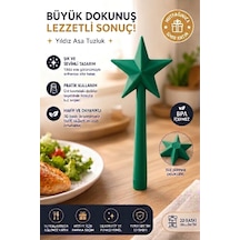 3d Baskı Sihirli Değnek Tuzluk Ve Baharatlık Magic Wand Salt Shaker - Yeşil