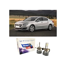 Peugeot 508 Uzun Far Ampulü H7 Mono Yeni Seri Beyaz 2011-2018