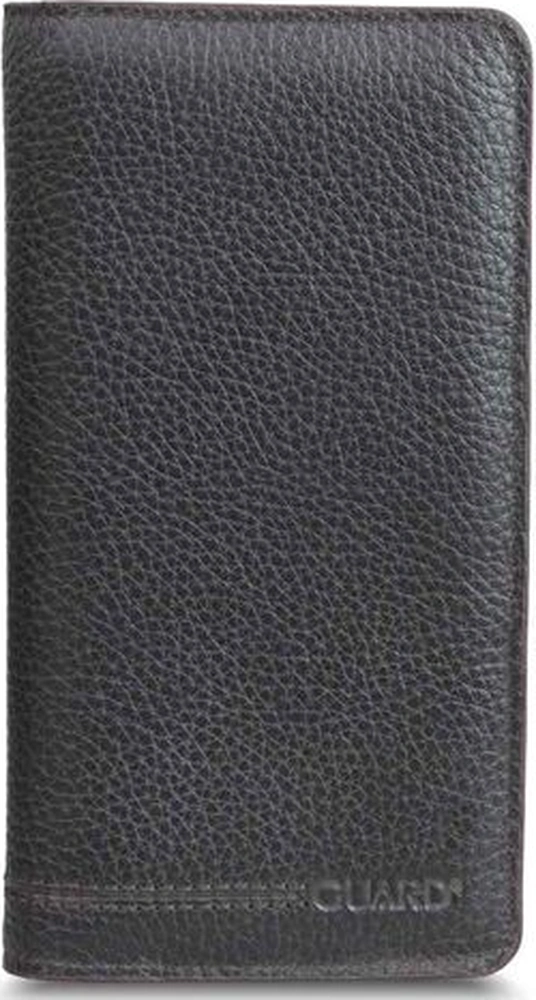 Guard Telefon Girişli Kahverengi Deri Unisex Cüzdan Çok Renkli