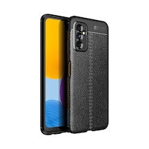 Rba Aksesuar Galaxy Uyumlu M52 Kılıf Rba Niss Silikon Kapak - Siyah Siyah