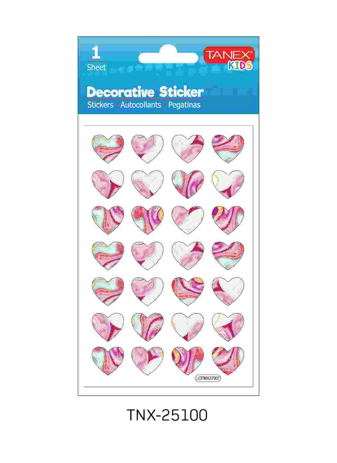 Tanex Kalp Serisi Etiketi Tnx-25100