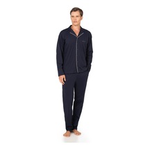 Pierre Cardin Erkek Pamuklu Pijama Takım Lacivert