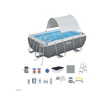 Bestway Gölgelikli Prefabrik Havuz Seti 282x196x84cm Bw568 56629