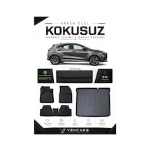 Ford Puma 2020 Model Aracınıza Özel 4d Karbonlu Kauçuk Paspas Takımı Ve Alt Bagaj Havuzu