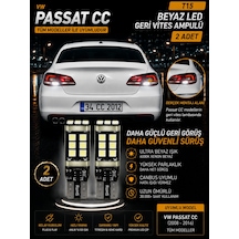 Vw Passat Cc 2008-2016 Uyumlu T15 W16w Beyaz Led Geri Vites Ampulü Canbus 2 Adet