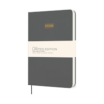 Keskin 2026-17 24 Ciltli Limited Edition Günlük Ajanda - Gri Gri