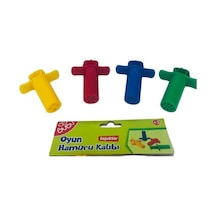 Bubu Oyun Hamuru Kalıbı Enjektör 4 Lü