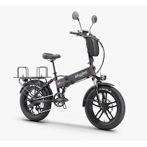 Skyjet Gtııı Pro 1000w Elektrikli Bisiklet Ayna Çanta Ve El Gazı Hediyeli Siyah