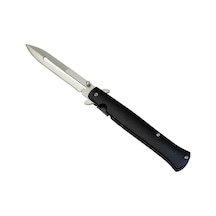 Wenom Çakı Metal Delikli Kabzalı 23 Cm , Yarı Otomatik Açık Kırmızı