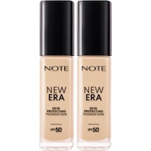 Cosmetics New Era Skin Protecting 110 Soft Ivory Nemlendirici Etkili Spf 50 Hyaluronik Asitli Fondöten 2 Paketi 0 Cosmetics New Era Skin Protecting 110 Soft Ivory Nemlendirici Etkili Spf 50 Hyaluronik Asitli Fondöten 2 Paketi 0