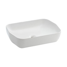 Parlak Beyaz Lavabo 55 Cm, Modern Ve Kaliteli Malzeme 508 Yeşil