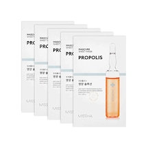 Mıssha Propolis İçerikli Besleyici Yaprak Maske Mascure Nutrition Solution Sheet Mask Propolis