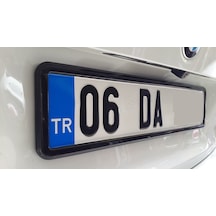 Tüvtürk Onayli. Piyano Black Plakalık 2Adet Isimsiz Plakalık 228108832