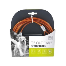 M-pets Strong Bahçe Bağlama Halatı 4.5mt/orange