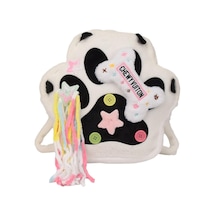 Suntek Kedi Peluş Sırt Çantası Çok Yönlü Günlük Sevimli Siyah