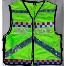 Yeni Model Jandarma Trafik Yeleği 1.Sınıf Yansıtıcı Reflektor Kul
