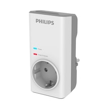 Phılıps Chp7010w/10, Tekli, Akım Korumalı Priz, 1140 Joules, Beyaz
