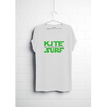 Noıssey Sarı Etiket Milo Secret Kitesurf Temalı Baskılı T-shirt - W Ks202012w Beyaz