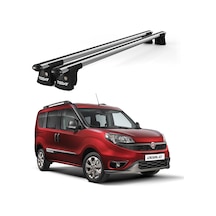 Trio-ı Fiat Doblo 2010 Ve Sonrası Uyumlu Kilitli Ara Atkı 135cm Port Bagaj Tavan Barı