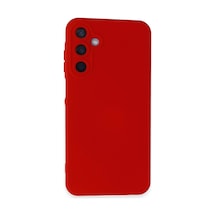 Herşeytrend Samsung Galaxy Uyumlu A05s Kılıf Nano İçi Kadife Silikon - Kırmızı Çok Renkli