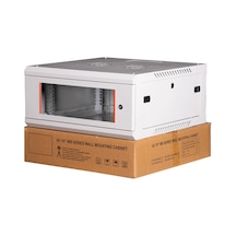 Lande 4u 19" Duvar Tipi Rack Kabinet Genişlik: 600 Mm Derinlik: 600 Mm Açık Gri Demonte
