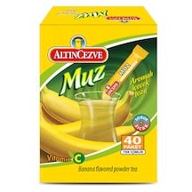 Altıncezve Muz Aromalı Tek İçimlik İçecek Tozu 40 x 1.5 G