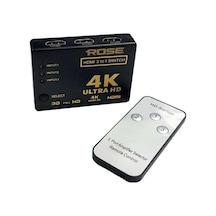 Hdmı-301 3 Giriş 1 Çıkış Hdmı Switch Birleştirici Kumandalı
