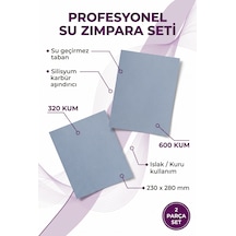Starcke Su Zımparası Seti 320-600 Kum 230x280 Mm 2 Parça Islak Kuru Tabaka