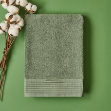 Soft Premium Yüz Havlusu - Haki - 50x90 Cm Çok Renkli