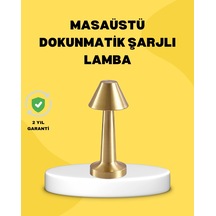 Kablosuz Led Masa Lambası 1800mah 3 Renk Aydınlatma Dokunmatik Diğer 26546862
