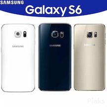 Senalstore Samsung S6 G920 Arka Pil Batarya Kapak Cam