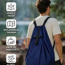 Geniş Hacimli Katlanabilir Omuz Çantası Kamp, Seyahat, Spor Ve Piknik Kullanımı Çok Renkli