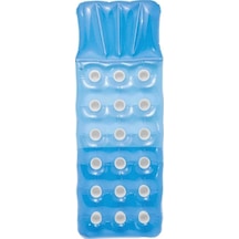 Intex 59892 Düz Renkli Bardaklı Yatak 188 Cm, Su Sporları, Plaj M