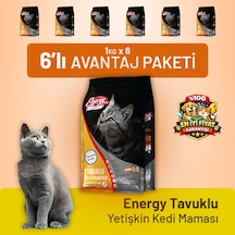 Cat Food Energy Tavuklu Yetişkin Kedi Maması - 6 Adet