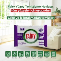10'lu Yüzey Temizlik Havlusu - Lavanta Yağı
