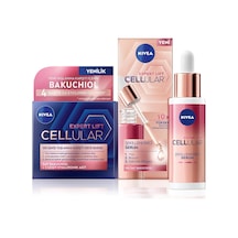 Cellular Expert Lift Doğal Retinol Alternatifi Saf Bakuchiol İçeren, Kolajen Tetikleyici Kırışıklık Karşıtı Cilt Serumu 30 Ml + Kırışıklık Karşıtı Ve Nemlendirici Gece Kremi 50 Ml