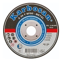 Karbosan 115 X 3.0 X 22.23 Nk 910910 Metal Kesme Taşı 50 Adet