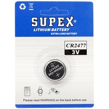 Supex Cr2477 3 Volt Lityum Pil Tekli