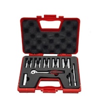 Derin Lokma Anahtar Takımı 1/4" 14 Parça İle Dayanıklı