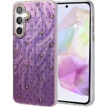 Samsung Uyumlu Galaxy A35 5g Kılıf Blade Aynalı Desenli Kapak Desen 2
