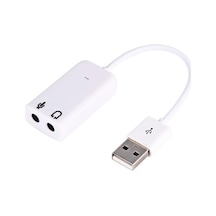 Bilgisayar USB 2.0 Harici 7.1 Kablolu Ses Kartı 3D