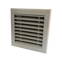 Miss Worble Lineer Şömine Menfezi Beyaz 15 X 15 Cm