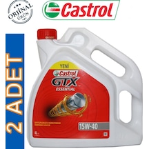 Castrol GTX Essential 15W-40 Motor Yağı 2 x 4 L