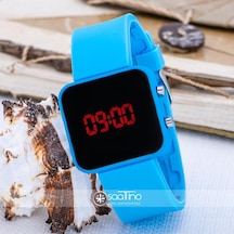 Spectrum Watch Mavi Renk Dijital Led Ekran Mini Unisex Kol Saat St-303614