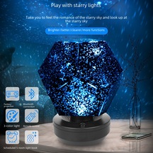 Shineyee Bluetoothlu Dönen Yıldız Projeksiyonu, Usb İle Beslenir, Uzaktan Kumanda İle Kontrol Edilebilir, Ev/ofis İçin Romantik Ambiyans Işığı Diğer