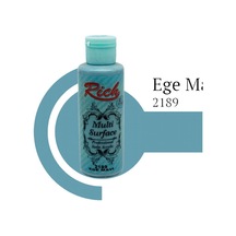 Rich Multi Surface Her Yüzey için Akrilik Boya 120 Cc. 2189 Ege M