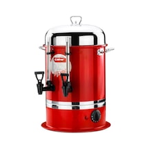 Çakır 40 Bardak Göstergeli Musluk Endüstriyel Çay Makinesi Kırmızı